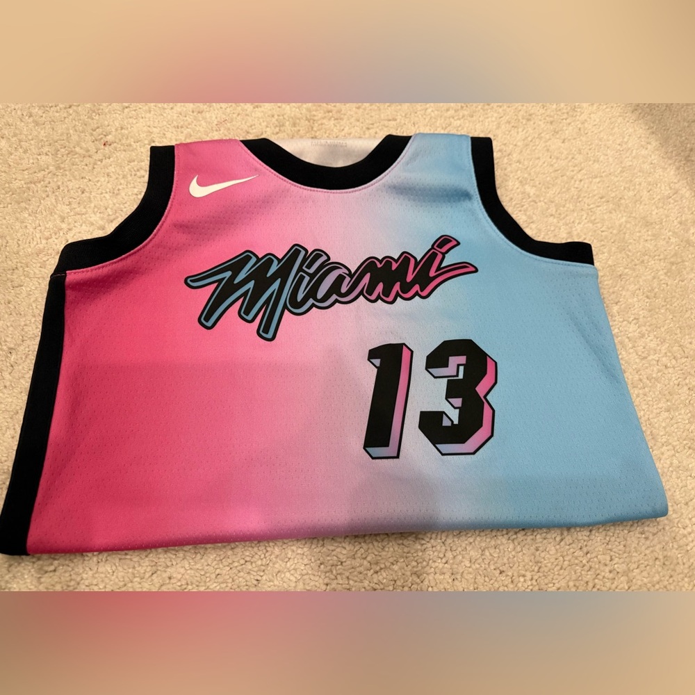 Miami Heat Adebayo Jersey Youth Small